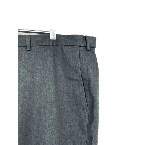 Haggar Iron Free Premium Straight Fit Suit Pants 44W x‎ 29L Gray - Picture 8 of 15